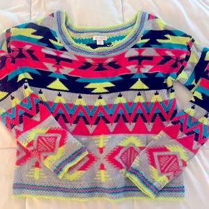 Cropped sweater